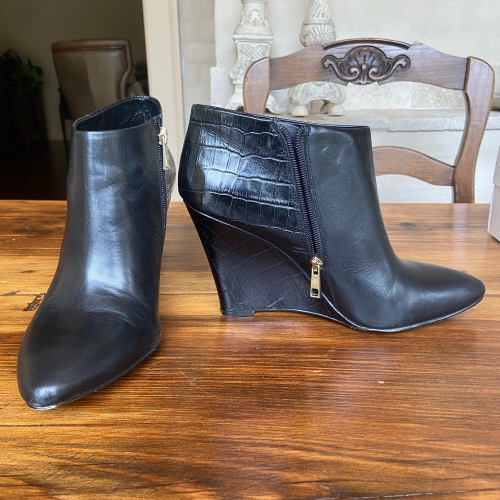 Ann Taylor Lottie Wedge Boot